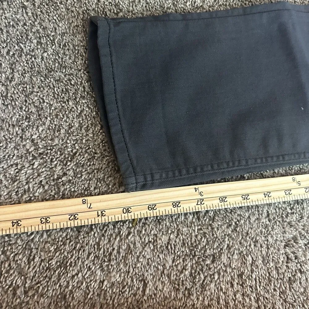 Levi's Mens 511 Slim Fit Mineral Black Jeans 36x30 Charcoal Preppy Stretch